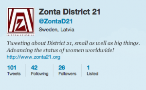 Zonta på Twitter